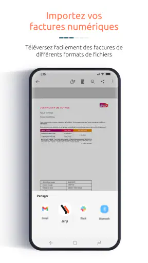 Jenji: notes de frais screenshot 4