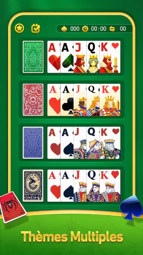 Jeu de Cartes Spider Solitaire screenshot