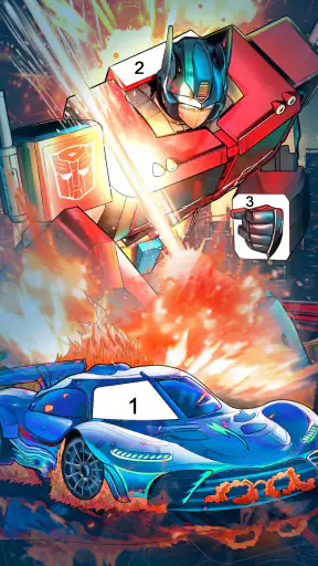 jeu de coloriage de voitures screenshot