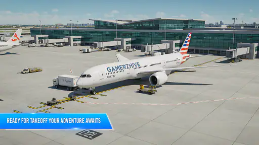 jeu de vol pilote d'avion 3D screenshot