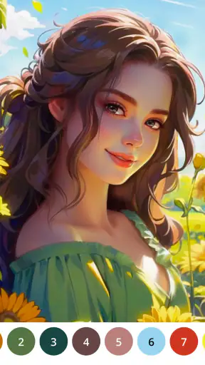 Jeux coloriage Paint by Number screenshot 12