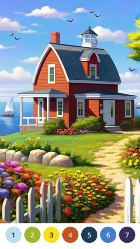 Jeux coloriage Paint by Number screenshot 5