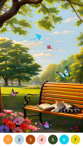 Jeux coloriage Paint by Number screenshot 6