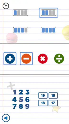 Jeux de math enfants - tables screenshot