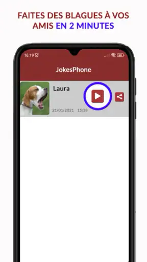 Jokesphone Blague Téléphonique screenshot