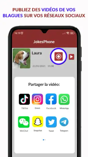 Jokesphone Blague Téléphonique screenshot