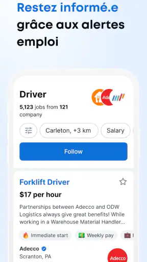 Jooble－Recherche D’emploi screenshot 2