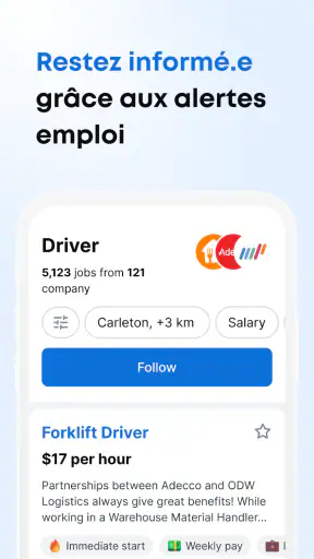 Jooble－Recherche D’emploi screenshot 7