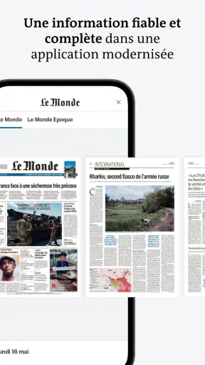 Journal Le Monde screenshot