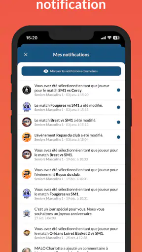 Kalisport • Gestion club sport screenshot