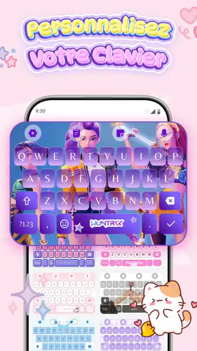 Keyboard Themes: Emoji Fonts screenshot 3
