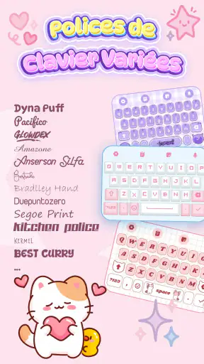 Keyboard Themes: Emoji Fonts screenshot 5