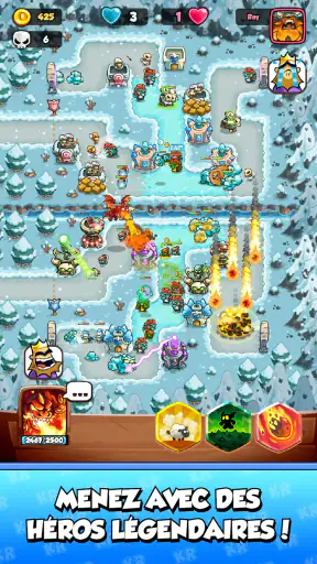 Kingdom Rush Battles: TD Jeu screenshot