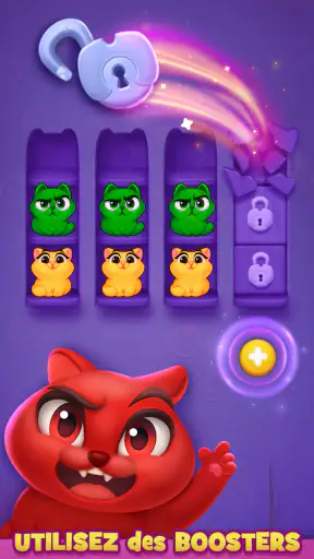 Kitty Sort: Twisted Tails screenshot