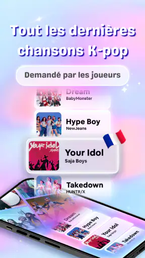 Kpop Tiles : Piano Rythme Jeu screenshot