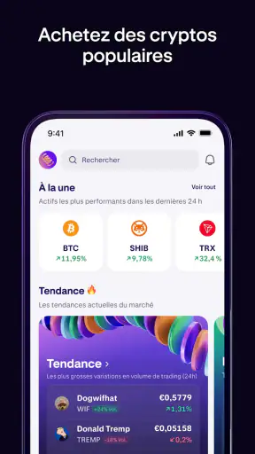 Kraken: Acheter des cryptos screenshot 12