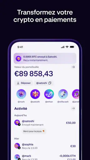 Kraken: Acheter des cryptos screenshot