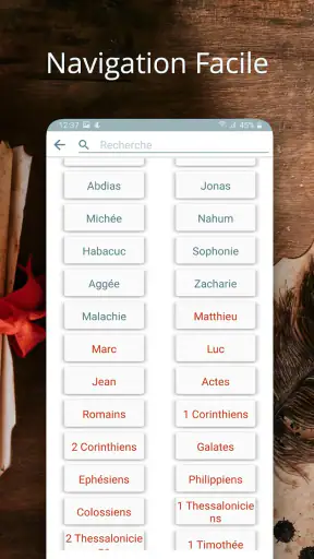 La Bible Louis Segond Français screenshot
