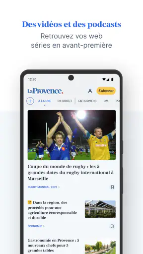 La Provence : l'actu en direct screenshot