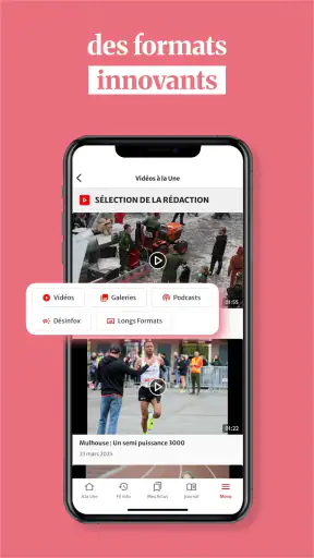 L'Alsace : l'actu en direct screenshot