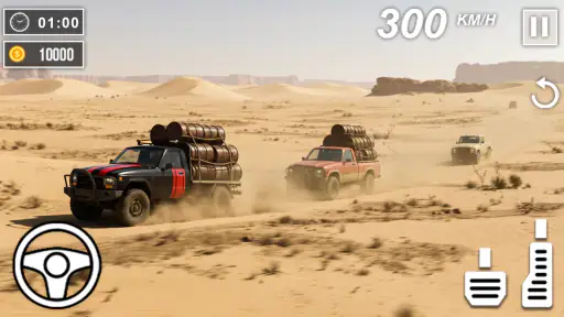 Land Cruiser Jeep Game 4x4 screenshot 4