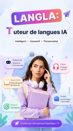 Langla: Tuteur langues par IA screenshot 1
