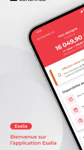 L'appli ESALIA screenshot 1