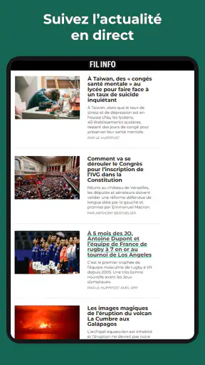 Le HuffPost : Actu Info Vidéo screenshot 9