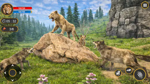 Le Roi Lion: Chasse dans la screenshot