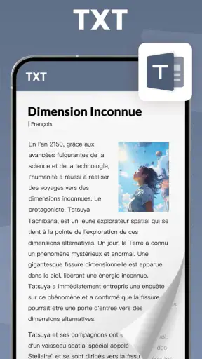 Lecteur de documents: PDF, DOC screenshot