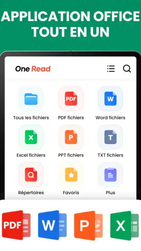 Lecteur de documents: PDF, DOC screenshot