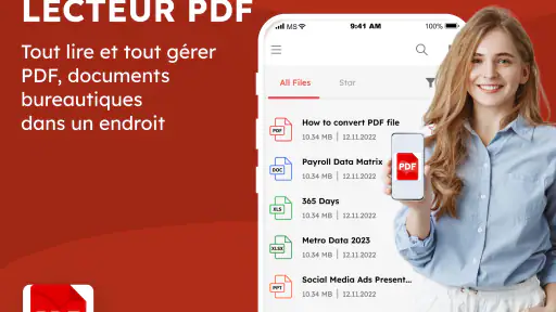 Lecteur PDF, Lire Doc & PDF screenshot 1