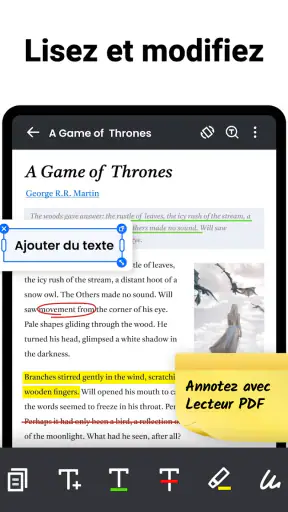 Lecteur PDF: Lire tous les PDF screenshot 12