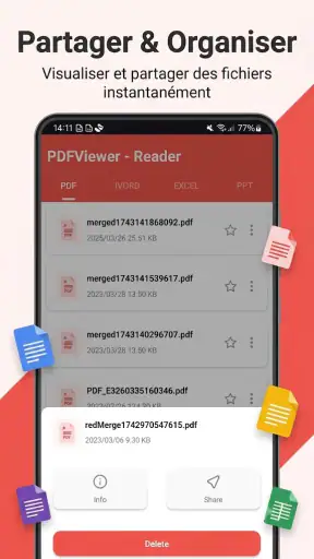 Lecteur PDF: Lire tous les PDF screenshot 5