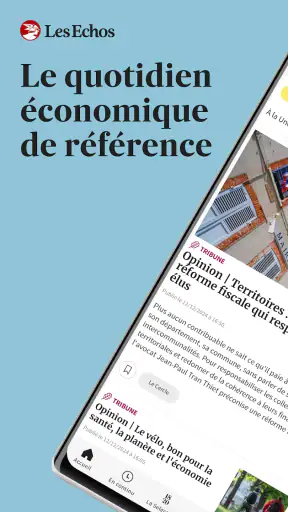 Les Echos, actualités éco screenshot
