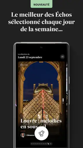Les Echos, actualités éco screenshot