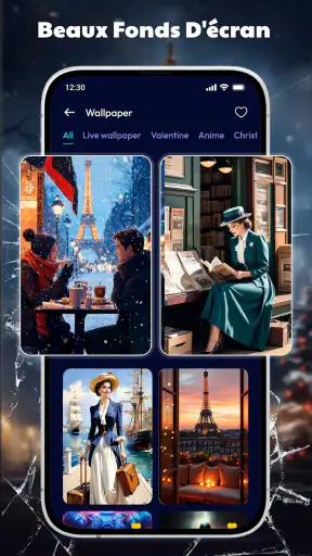 Les Fonds D'écran Cassé screenshot