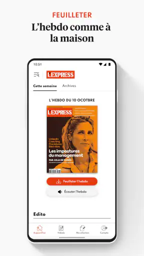L'Express : actu & analyses screenshot