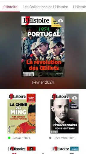 L'Histoire Magazine screenshot