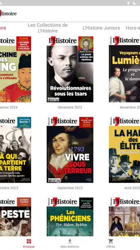 L'Histoire Magazine screenshot