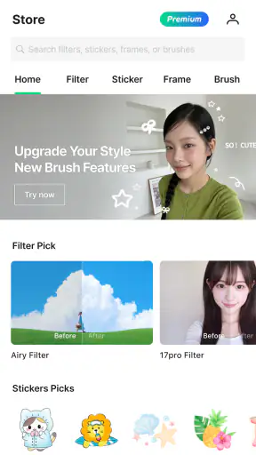 LINE Camera - Retouche photo screenshot