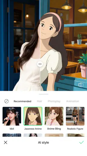 LINE Camera - Retouche photo screenshot