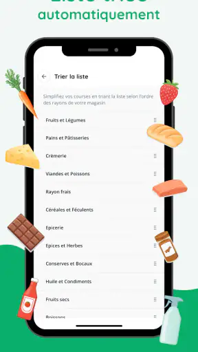 Liste de courses partagée screenshot