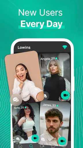 Lowins - Chat Vidéo Live screenshot 2