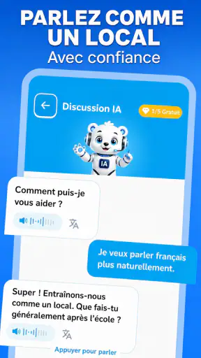 Lurnia: Tuteur de Langues IA screenshot 2