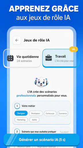 Lurnia: Tuteur de Langues IA screenshot 4