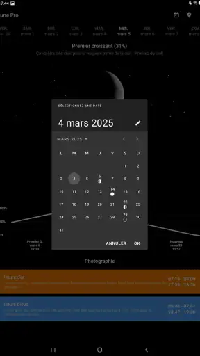 Ma Phase Lunaire Pro screenshot
