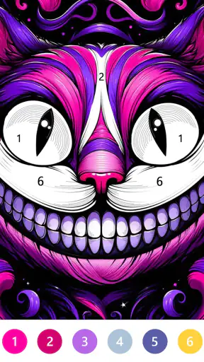 Macabre Color Paint By Number screenshot 4