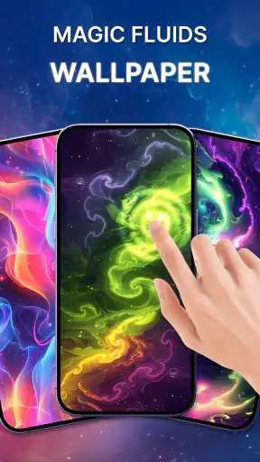 Magic Fluid: Live 4D wallpaper screenshot