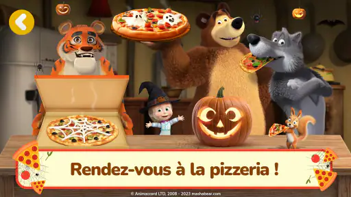 Masha et Michka: La Pizzeria ! screenshot 6